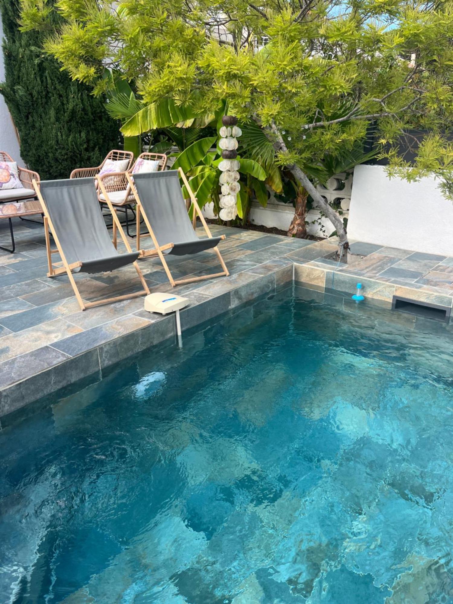 Bord De Mer + Piscine Sausset-les-Pins Extérieur photo